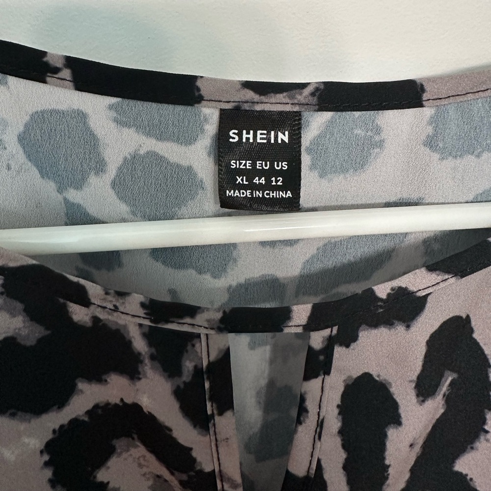 SHEIN leopard women’s blouse